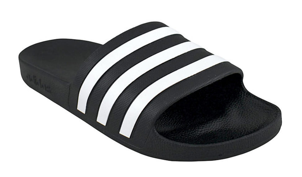 Adidas Adilette Aqua Slides Black/White